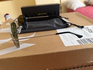 Gafas Hawkers Aviador Plata Azul Polarizadas