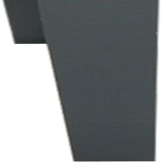 Maceta Elevada para Exterior con 3 Orificios de Drenaje, Maceta de Metal para Jardín y Balcón, 100X30X80 Cm, Gris Oscuro