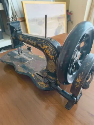 Máquina de Coser Singer Antigua 1882-1902
