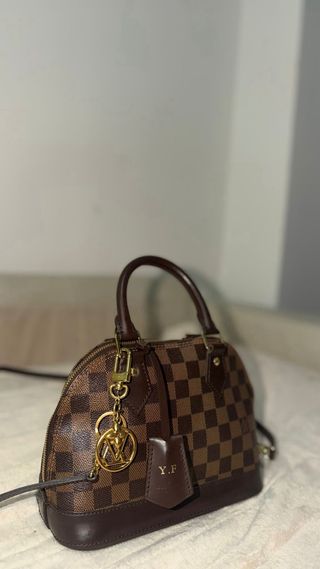 Bolso Louis Vuitton Marrón Dorado