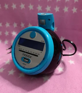 Nuevo.Reloj despertador, Radio FM USB, Proyector