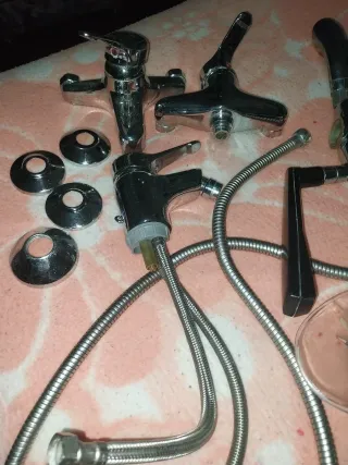 Juego de baño estrellas metal y plástico