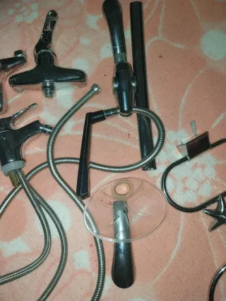 Juego de baño estrellas metal y plástico