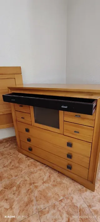 Conjunto cabezal y sinfonier Realizado en madera