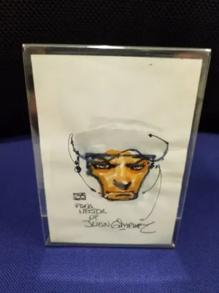 DIBUJO ORIGINAL JUAN GIMÉNEZ LOPEZ de METABARONES