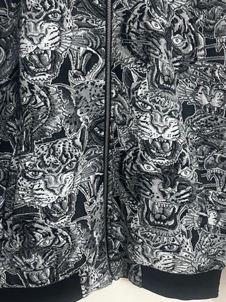 Chaqueta Bomber Zara Estampado Animal