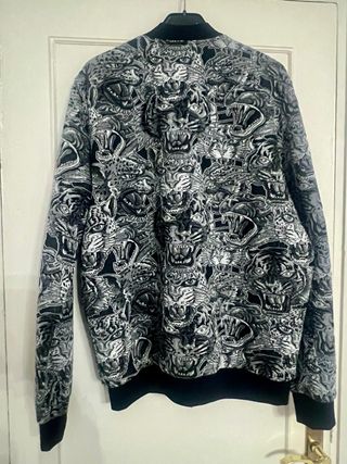 Chaqueta Bomber Zara Estampado Animal