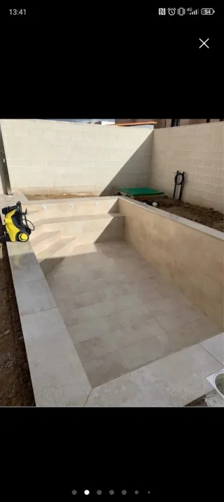 Piscina de obra a medida