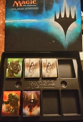 Caja vacía Magic Duel Decks Anthology + 5 DeckBox