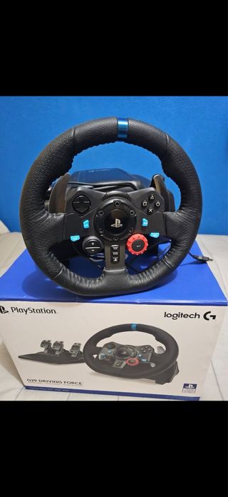 Logitech G29 + Pedales + Soporte Plegable