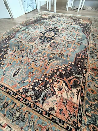 Alfombra 100% LANA de CREVILLENTE (Impecable)