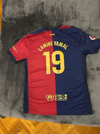 Camiseta FC Barcelona Lamine Yamal 19 Talla L