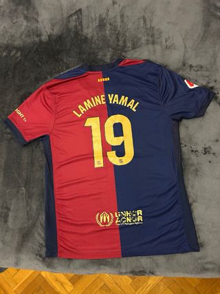 Camiseta FC Barcelona Lamine Yamal 19 Talla L