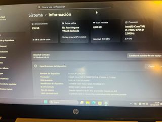 Portátil HP EliteBook i5 SSD + Win11