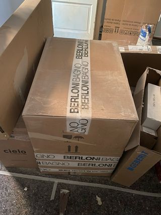 Mobile bagno con lavabo Berloni Piani/Milo