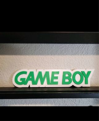 Letrero Gameboy Nintendo