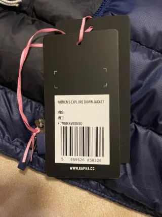 Chaqueta de plumas Rapha con capucha