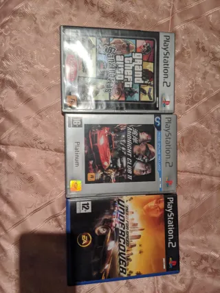 PlayStation 2 con 10 juegos esta como nueva