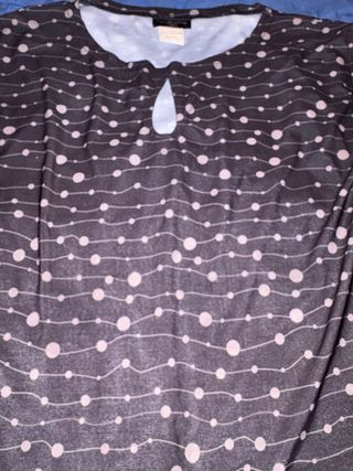 Blusa OVALA sin mangas Talla S