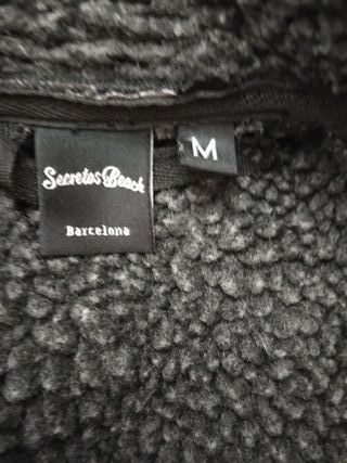 Chaqueta beige forrada borrego Talla M