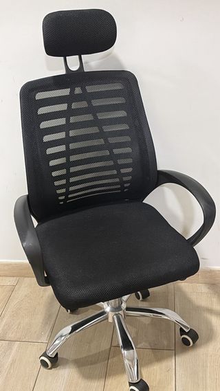 Silla de oficina giratoria tejido transpirable