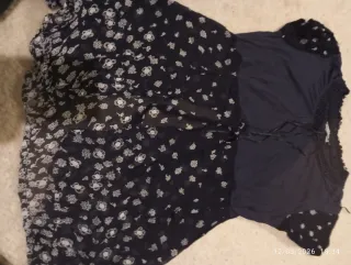 Blusa donna nera e bianca