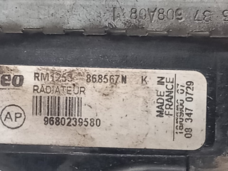 RADIADOR AGUA CITROEN C3 HFX 9680239580