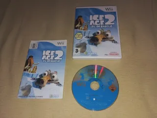 Ice Age 2 El Deshielo Wii Manual y Disco