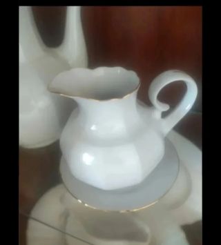 Vajilla porcelana blanca súper completa