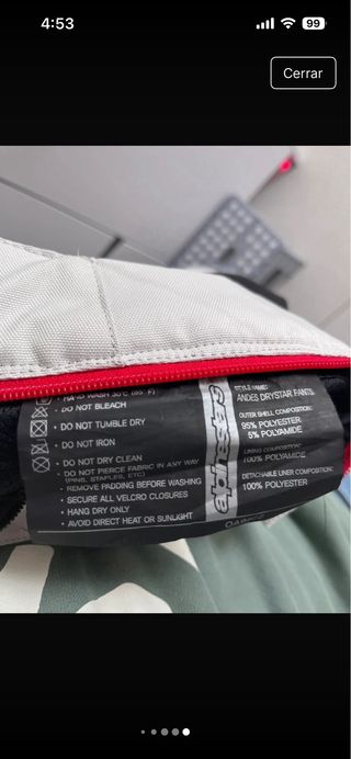 Pantalón Moto Alpinestars Andes