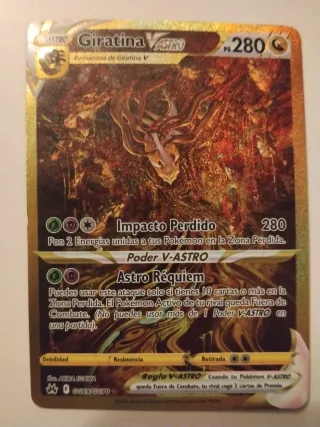 Carta Pokémon Giratina V ASTRO 280 PS