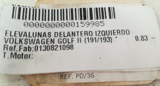 159985 elevalunas 0130821098 volkswagen golf ii