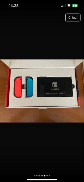 Nintendo Switch con scatola originale