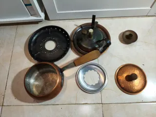 Fondue Cobre Vintage con Hornillo