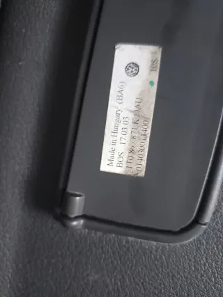Bandeja maletero Volkswagen Touran