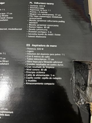 Aspiradora SAUBER 3 en 1