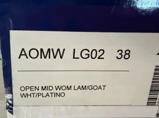 Autry Open Mid oro/bianco