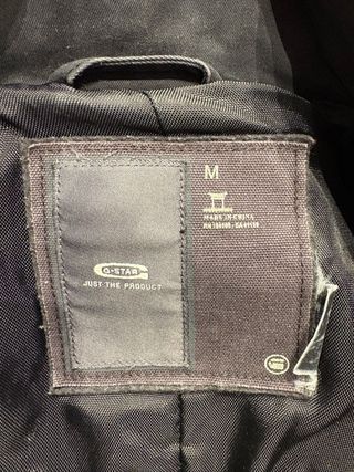 Abrigo G-Star RAW Gabardina Negro Talla M