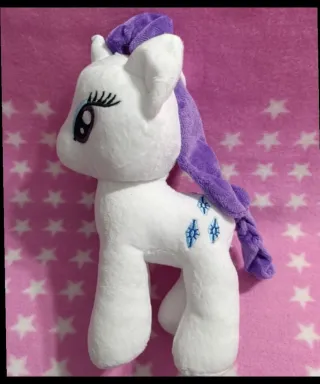 Nuevos.Lote 3 Muñecos blandos, My Little Pony 24cm