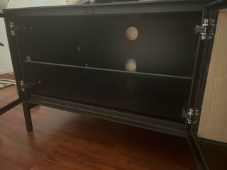 Mueble TV BOASTAD Negro/Madera