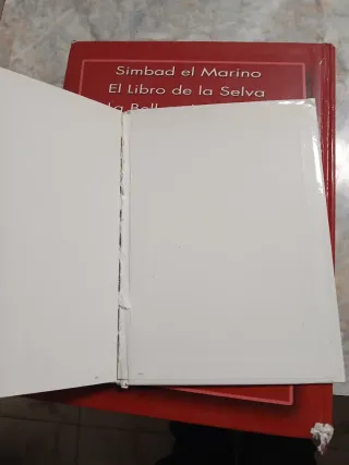 Lote de 2 libros de cuentos , clasicos para contar