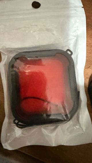 Carcasa GoPro 5/6/7 y filtros rojos