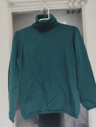 Jersey cuello alto Purificación García verde