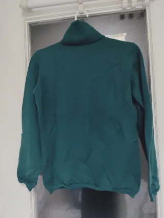 Jersey cuello alto Purificación García verde