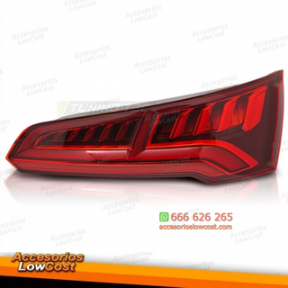 Faro trasero LED derecho para Audi Q5 II 16-20