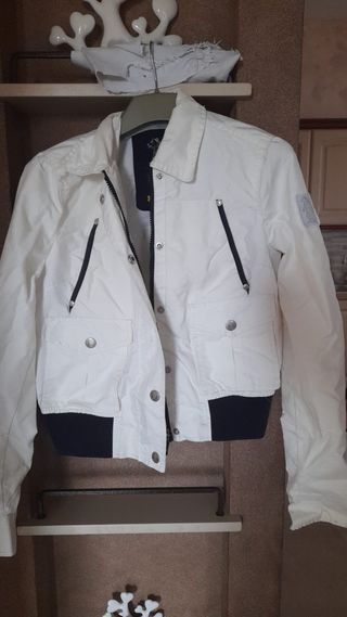 Giubbotto donna Refrigue bianco