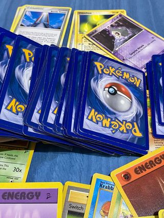 200 cartas pokémon ANTIGUAS inglés (1995-2009)