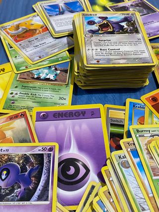 200 cartas pokémon ANTIGUAS inglés (1995-2009)