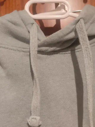 Sudadera con capucha verde