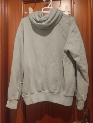 Sudadera con capucha verde